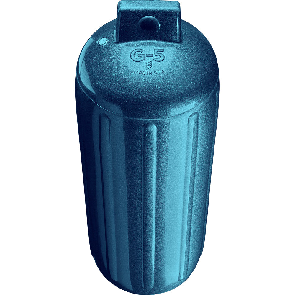 Polyform U.S., Polyform G-5 Twin Eye Fender 8.8" x 26.8" - Metallic Blue