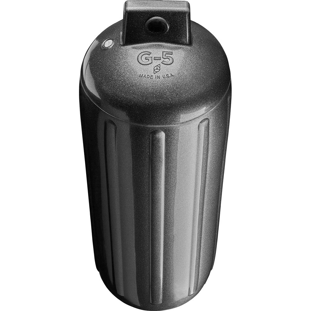 Polyform U.S., Polyform G-5 Twin Eye Fender 8.8" x 26.8" - Metallic Graphite