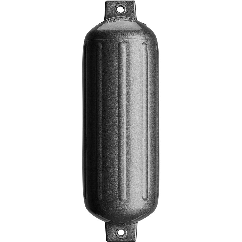 Polyform U.S., Polyform G-5 Twin Eye Fender 8.8" x 26.8" - Metallic Graphite