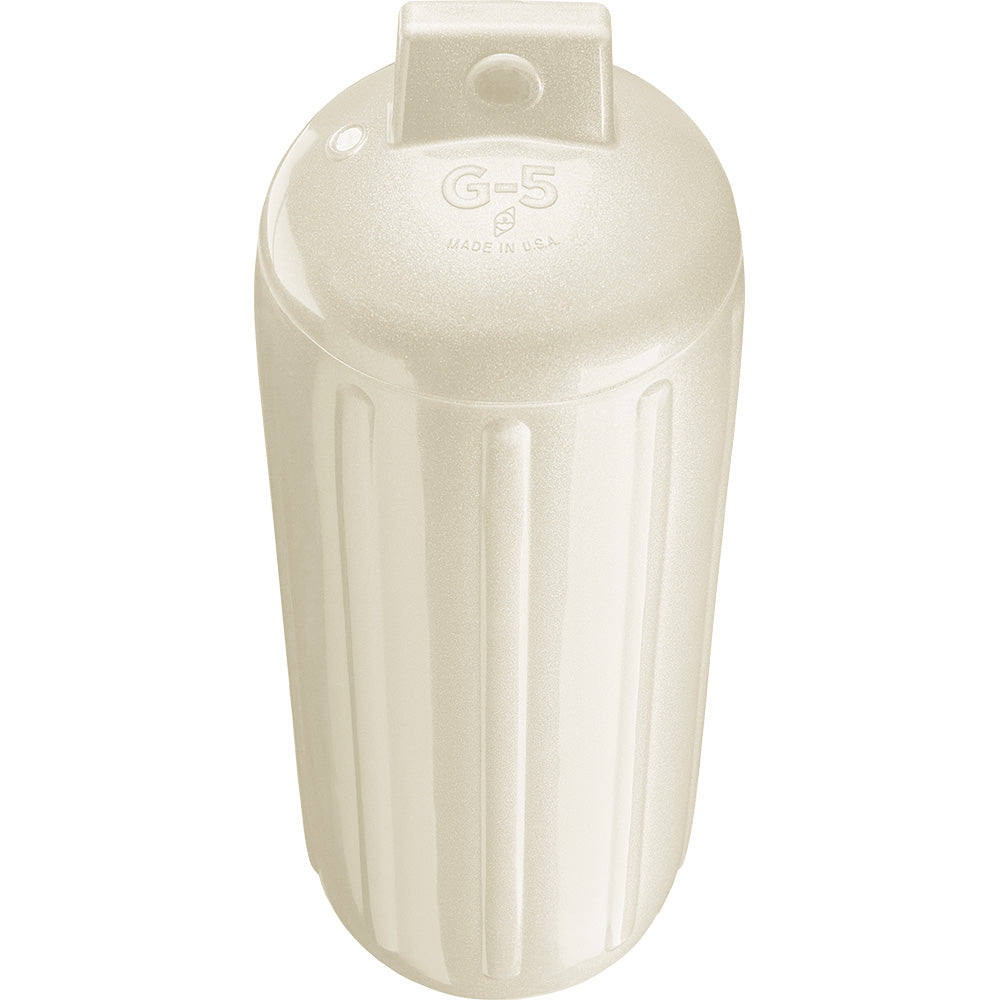 Polyform U.S., Polyform G-5 Twin Eye Fender 8.8" x 26.8" - Metallic White