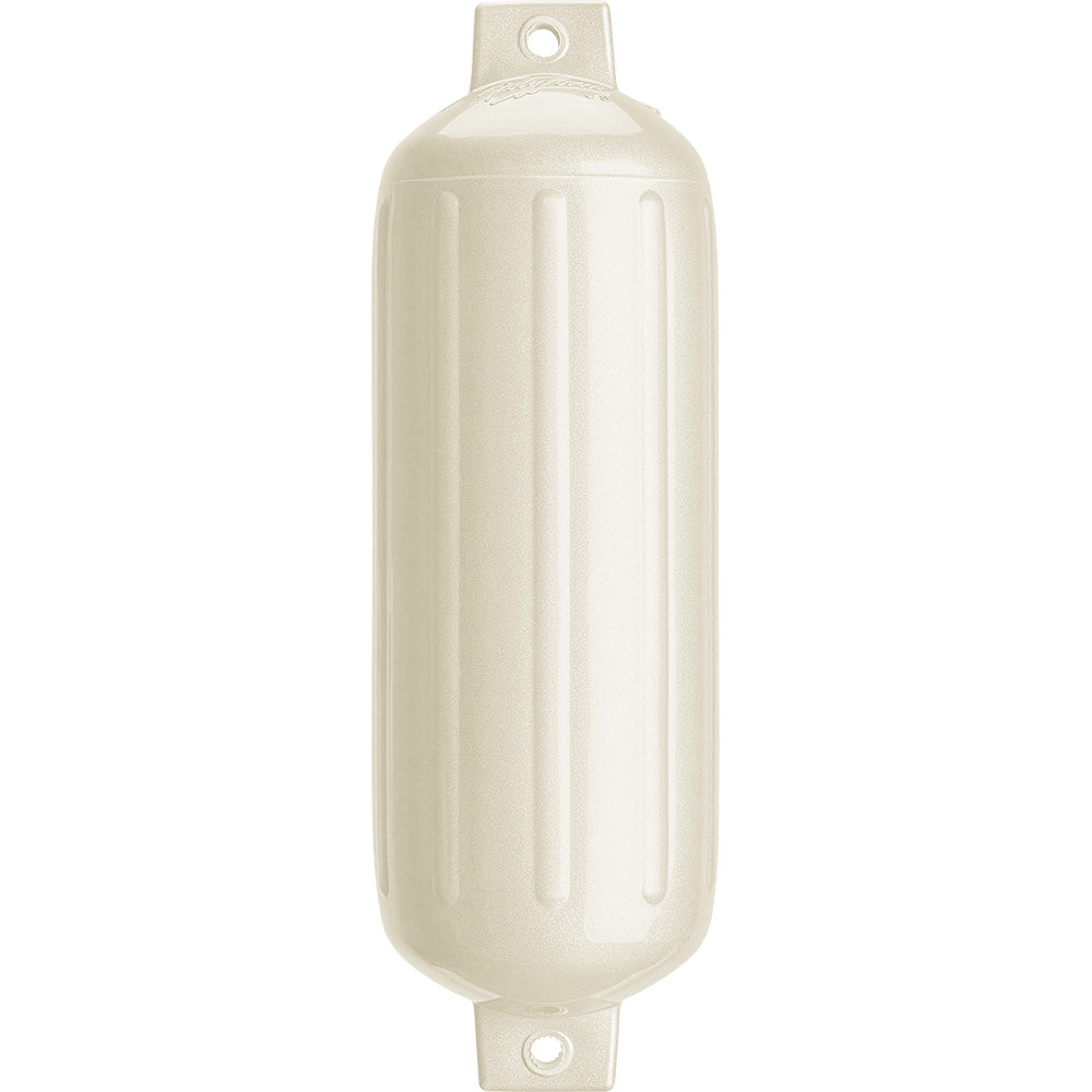Polyform U.S., Polyform G-5 Twin Eye Fender 8.8" x 26.8" - Metallic White