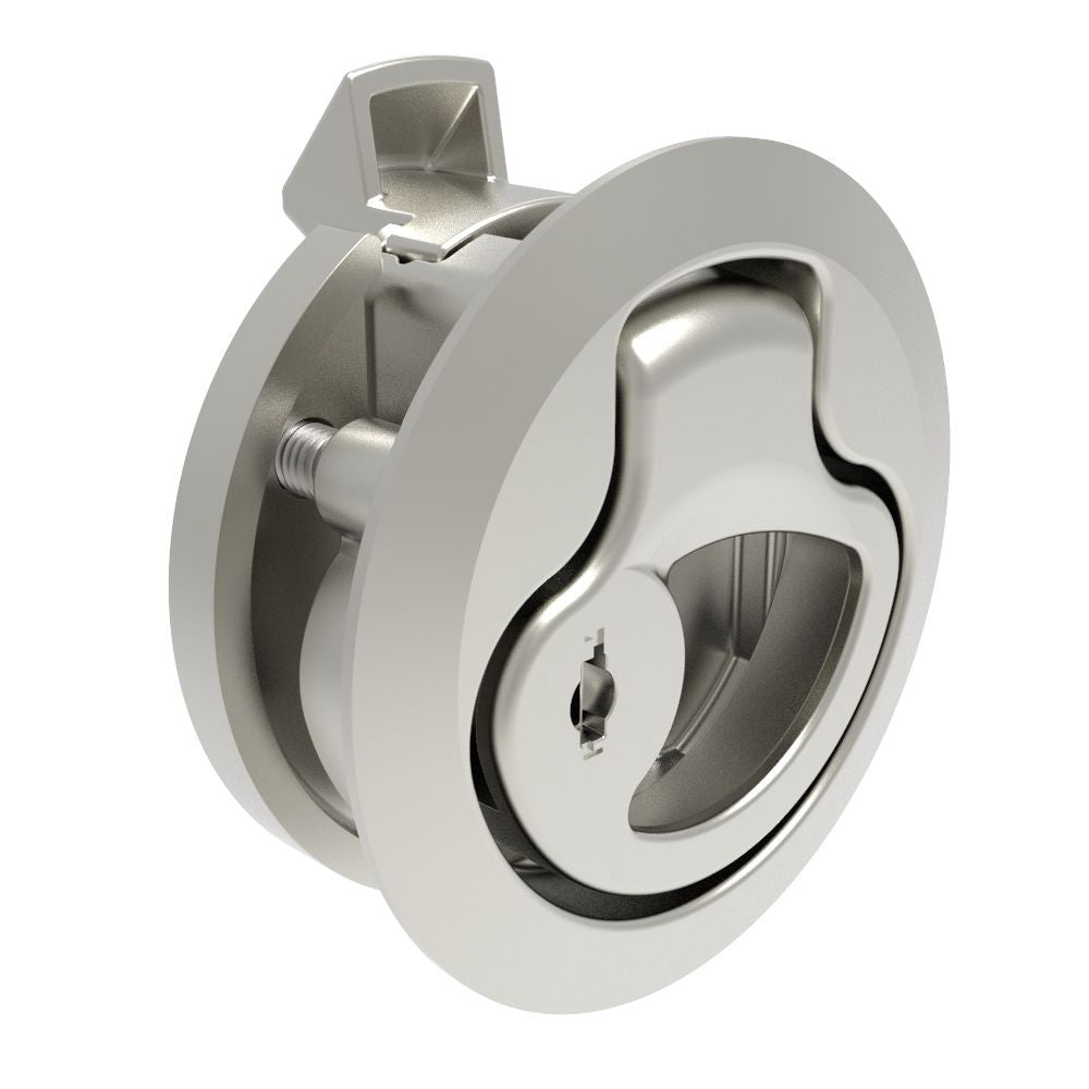 Southco Push To Close Latch - Medium - Stainless Steel - Electropolished