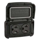 Scanstrut Ventura Series Dual AC Outlet - 125V - 20A