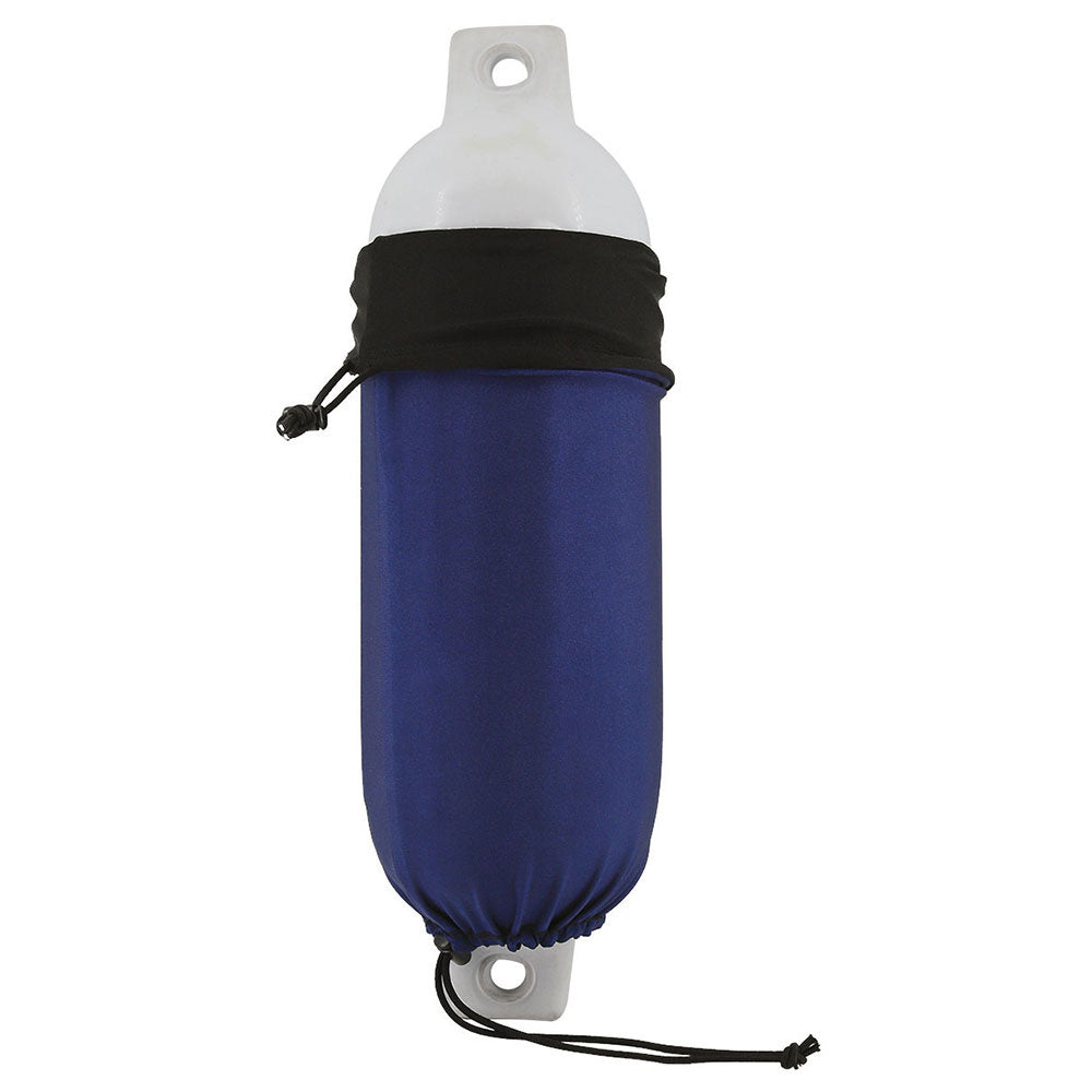 Dock Edge Reversible Fender Cover - Black/Blue - Small