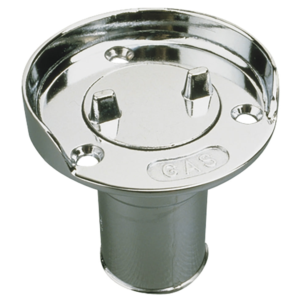 Sea-Dog Hose Deck Fill w/Splash Guard - Die Cast Zinc Chrome Plated