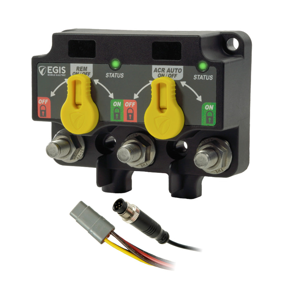 Egis Mobile Electric, Egis Dual XD - NMEA 2000 - ACR/ACR w/Knobs - 8 Position DT