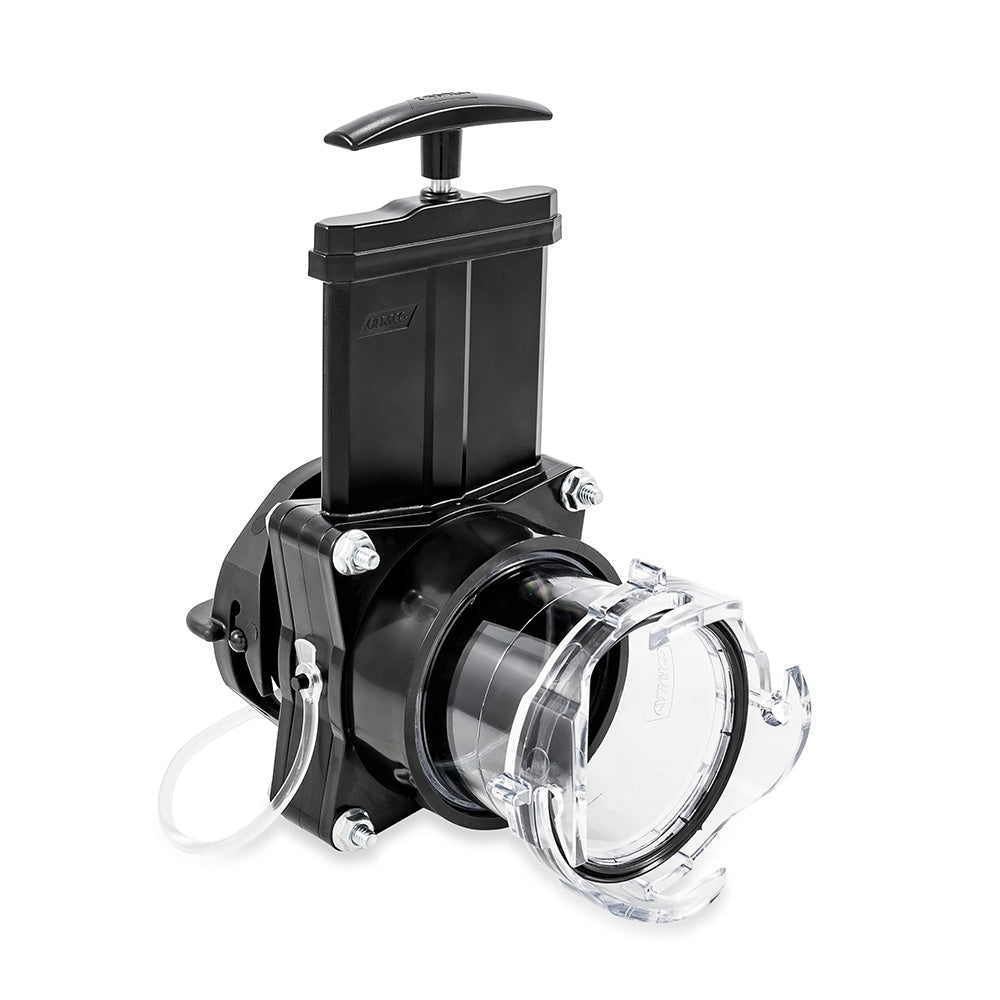 Camco 3" Gate Valve w/3.5" Clear Extension & Cap