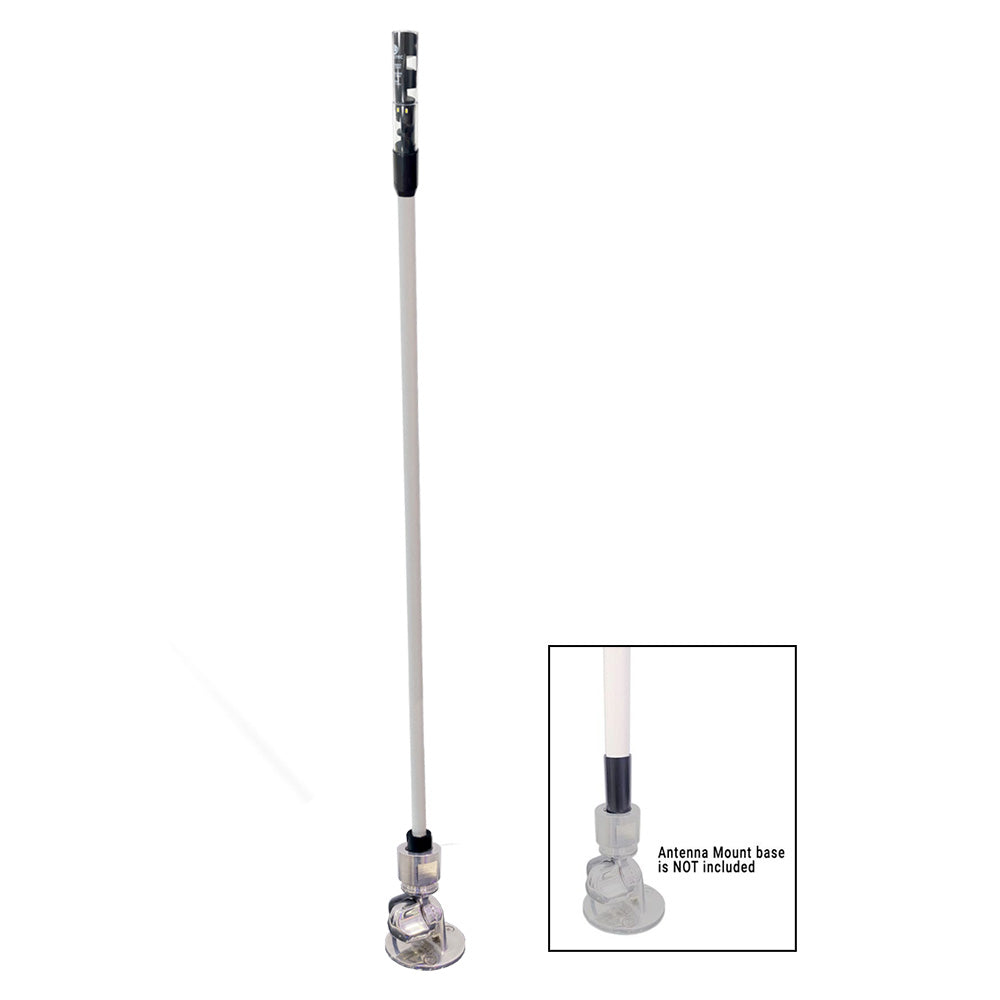 Lumitec Contour Masthead Combo Light w/Antenna Mount *Antenna Mount Base Not Included