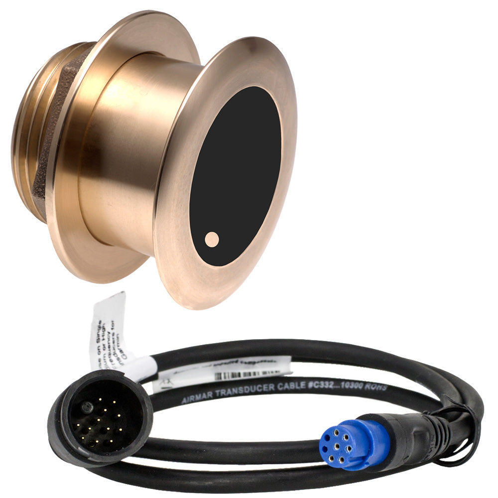 Airmar, B175L Bronze 0 Degree Thru-Hull 1kW f/Garmin w/8-Pin Connector
