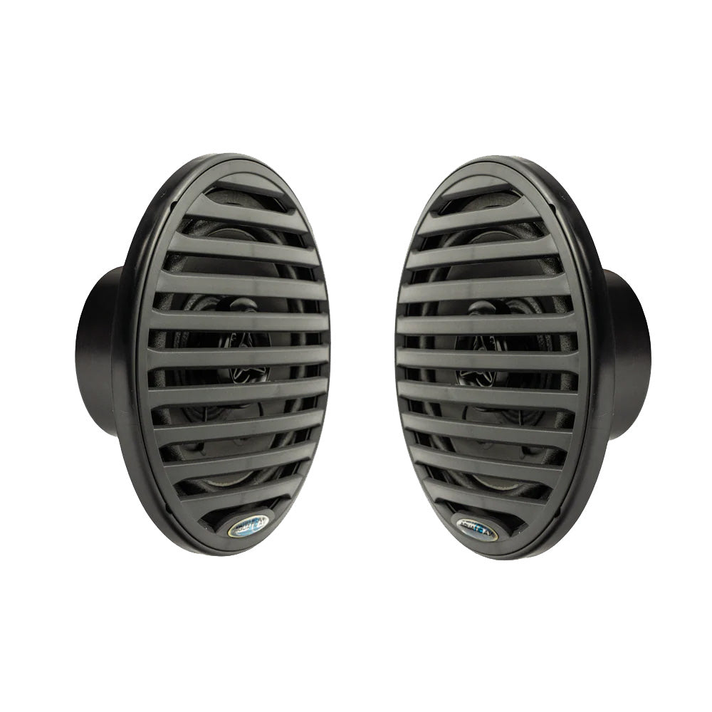 Aquatic AV 6.5" Economy Speakers - Black - Pair