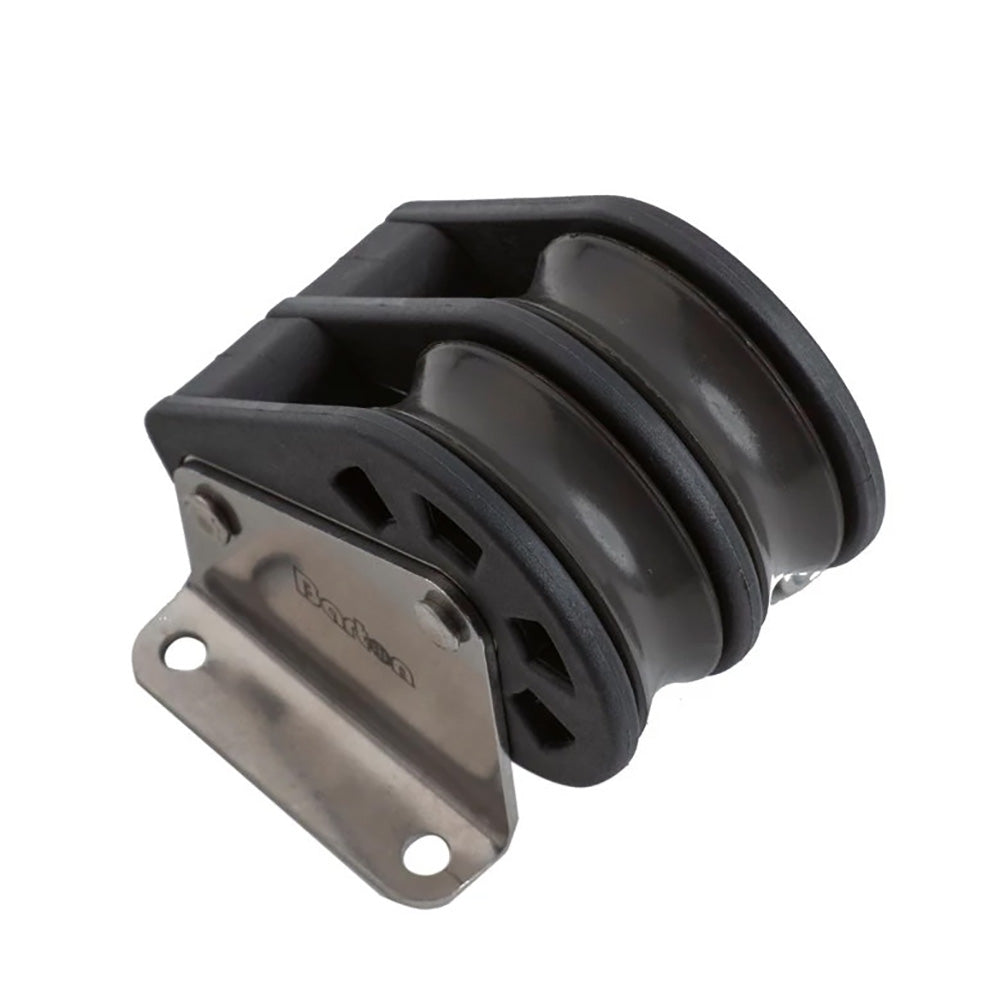 Barton Marine, Barton Size 3 45mm Plain Bearing Pulley Block Double Upright Block