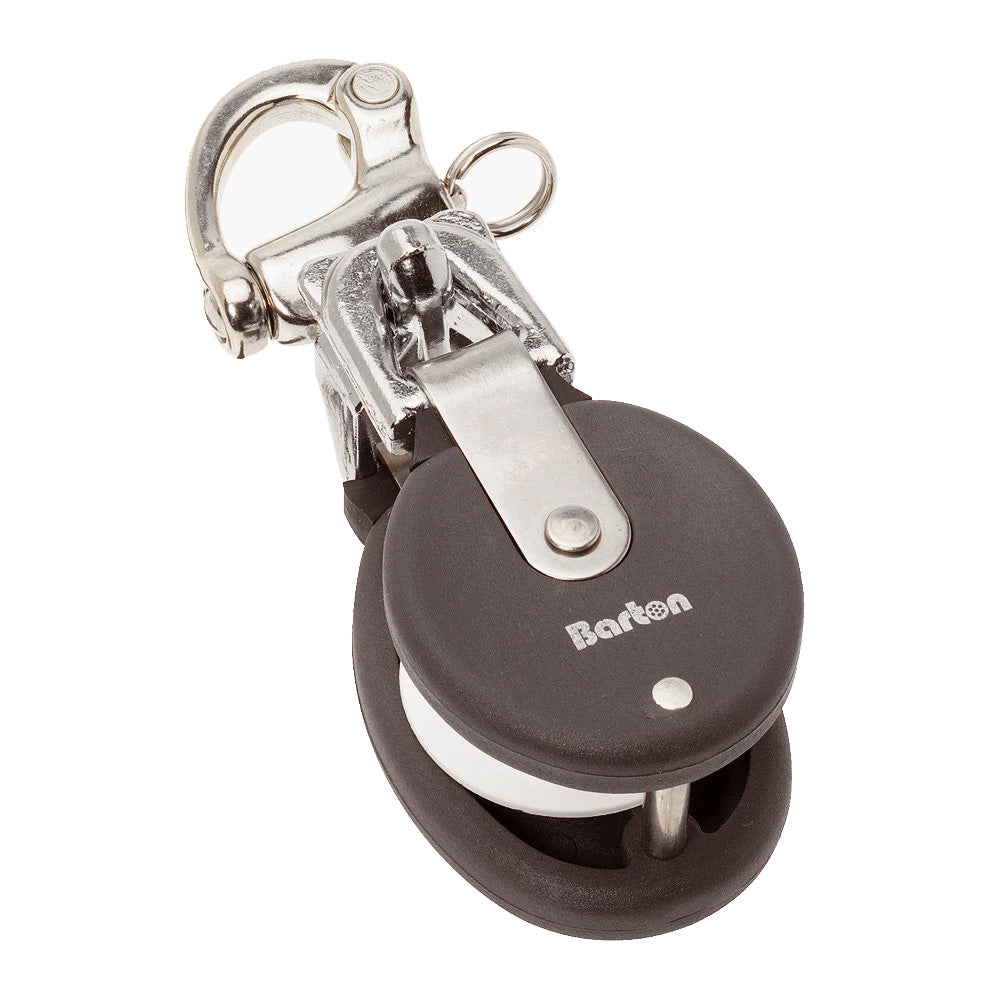 Barton Marine, Barton Large Snatch Block f/Yachts Up to 40' (12.2M) - Stainless Steel Snap
