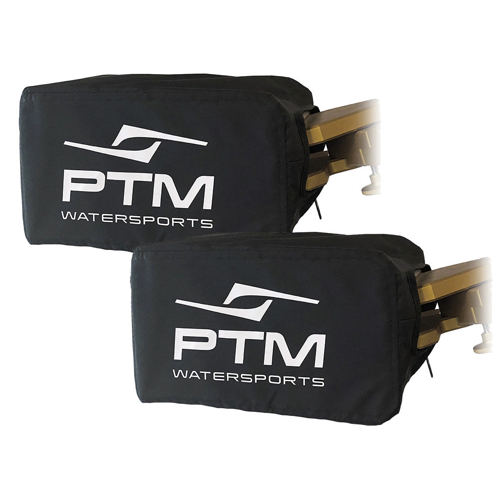 PTM Watersports Canvas Covers f/Bungee Board Racks - Pair