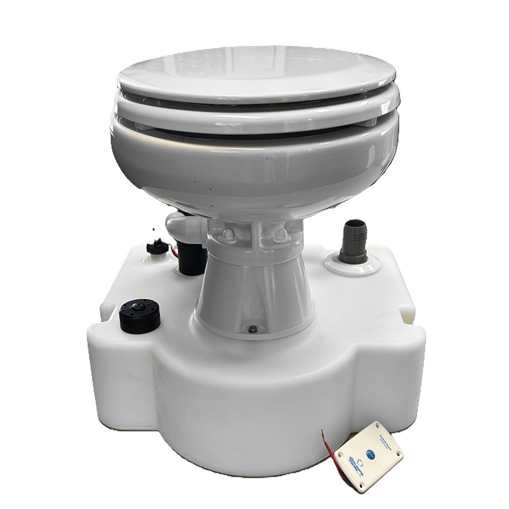 Albin Group Voyager Electric Compact Toilet System w/Tank - 12V