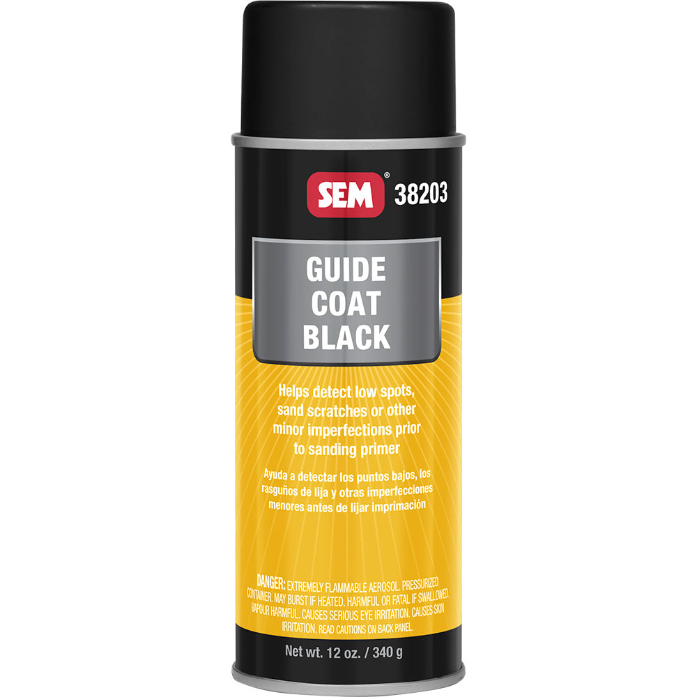SEM Guide Coat - 16oz Aerosol Can - Black
