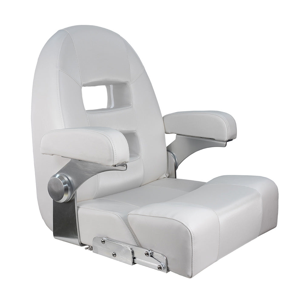 Springfield Marine, Springfield Center Console Helm Flip-Up - White/White