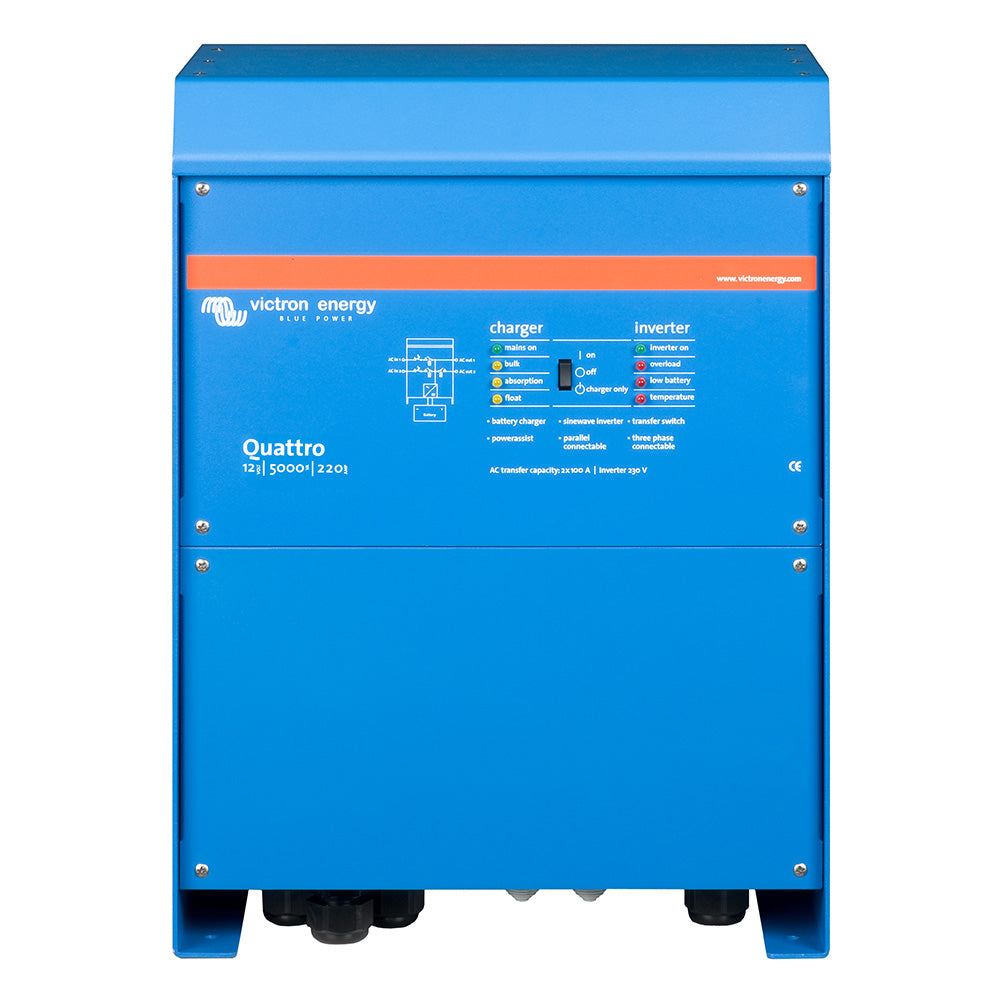 Victron Energy, Victron Quattro 12/5000/220-100/100 120V VE.Bus (UL458)