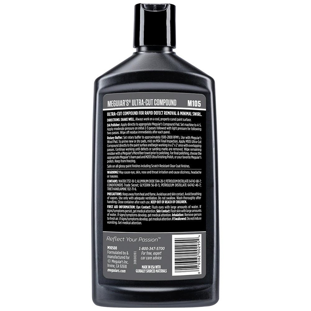 Meguiar's Professional Ultra-Cut Compound - 8oz