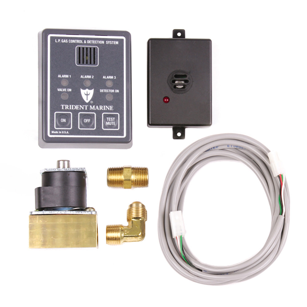 Trident Marine 12V Low-Pressure 3/8" Solenoid Kit w/Control Panel