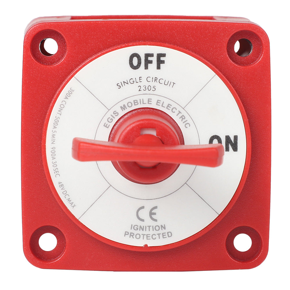 Egis Mobile Electric, Egis M-Series 300A Battery Switch Off/On Key Actuator