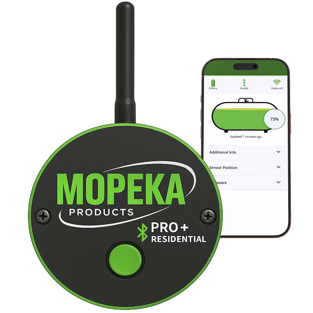 Mopeka PRO+ Residential BLE - LR f/48" Tall Tanks or Less