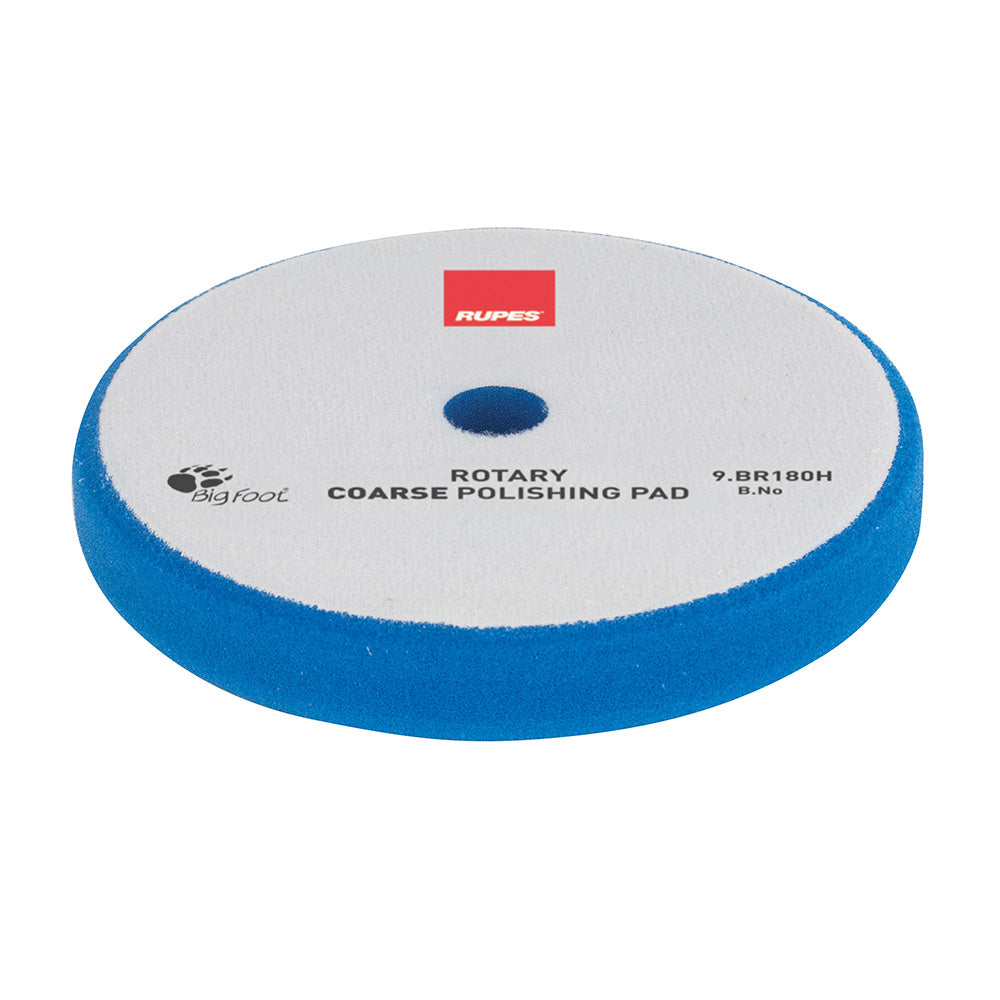 RUPES Rotary Coarse Polishing Foam Pad 155/160mm - Blue