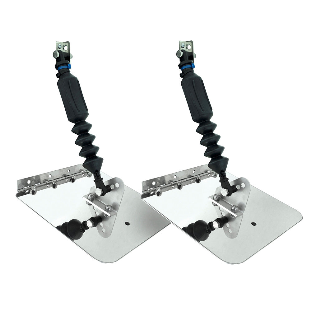Smart Tab Trim Tabs by Lectrotab 9" X 8" f/13'-15' Boats w/30-40 HP