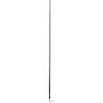 Scout 8' Black VHF Antenna 6dB Heavy Stainless Steel Ferrule w/6M RG-8x Includes PL-259 Heavy Duty Offshore Antenna KS-43