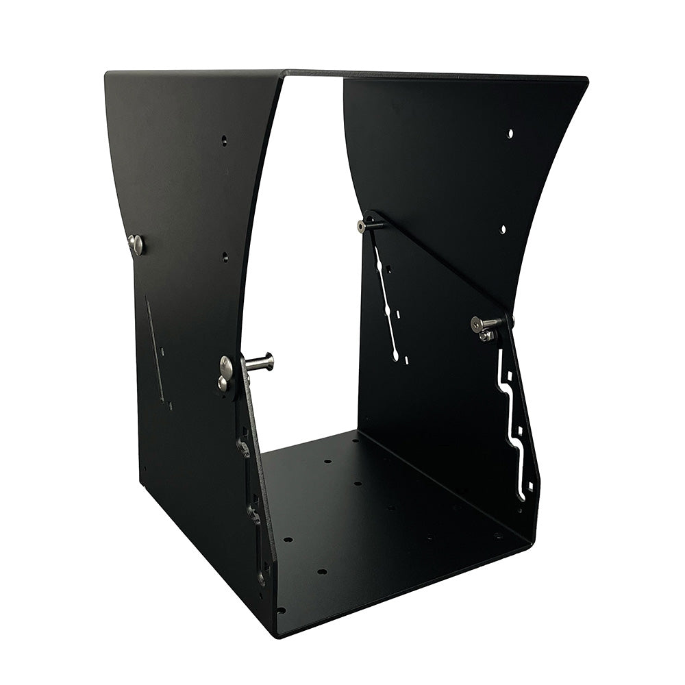 Shark Seating, Shark A3 Plinth Black Alloy 285-430mm Added Height