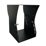 Shark Seating, Shark A3 Plinth Black Alloy 285-430mm Added Height