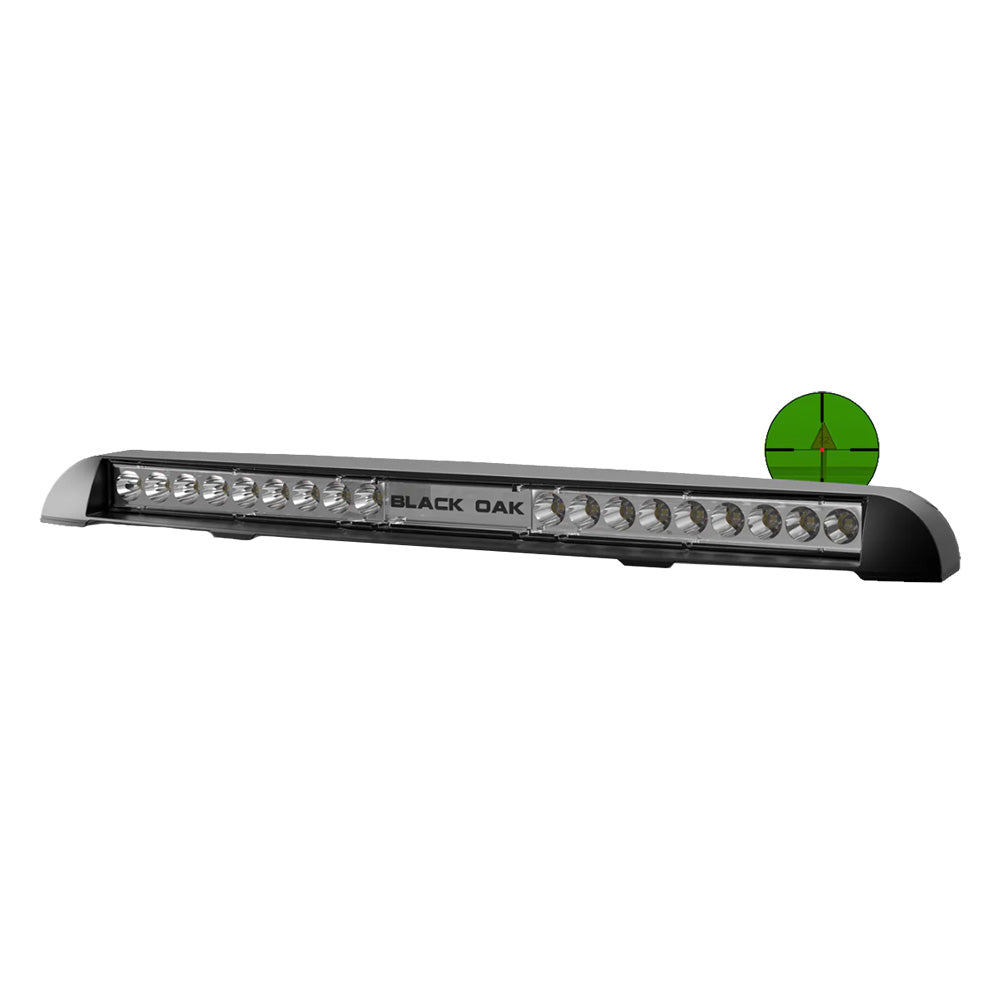 Black Oak LED, Black Oak Low Pro™ IR Light Bar - Black Housing - 850nm - Spot