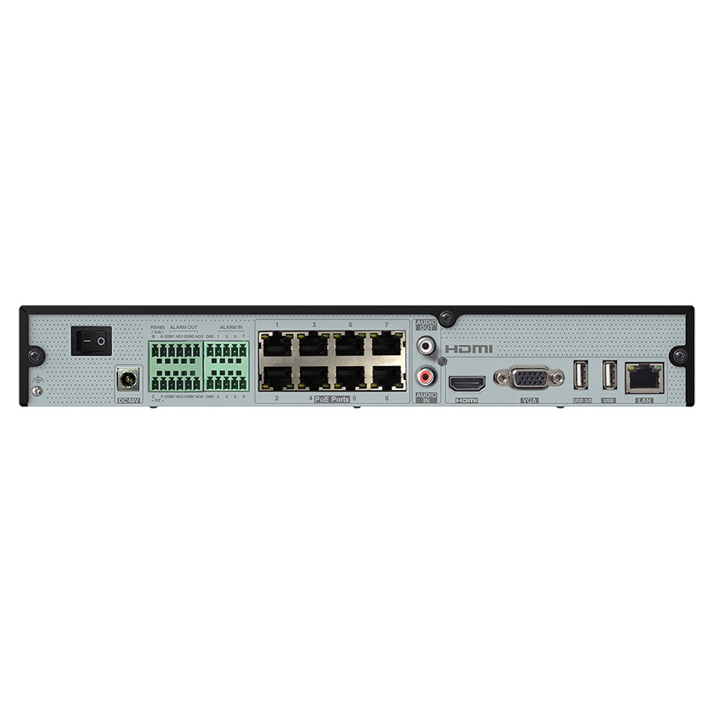 Speco Tech, Speco 8-Channel Facial Recognition Recorder w/Smart Analytics - 2TB