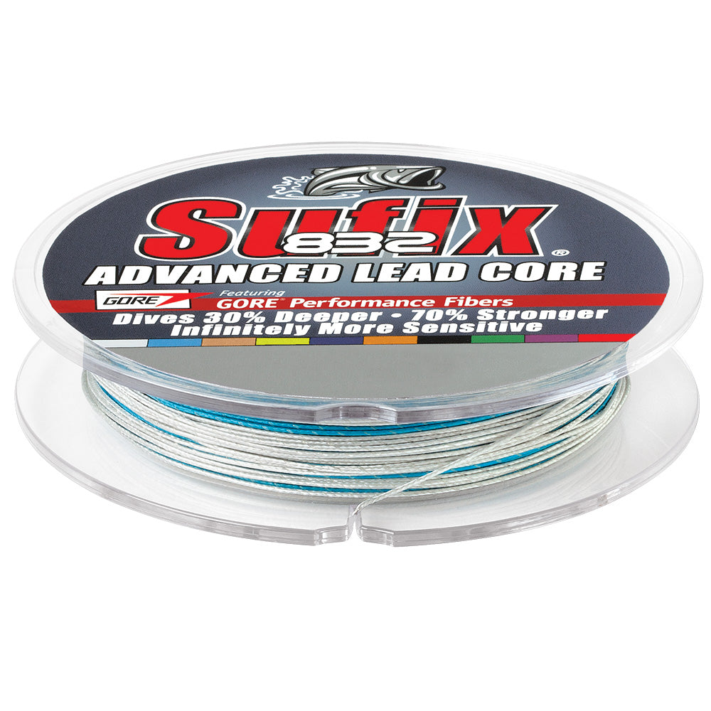 Sufix 832 Advanced Lead Core - 27lb - 10-Color Metered - 100 yds