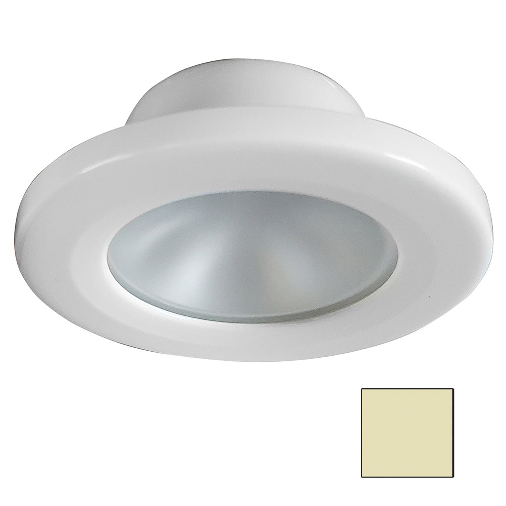 I2Systems Inc, i2Systems Apeiron Screw Mount Light - Round - Warm White/White Finish