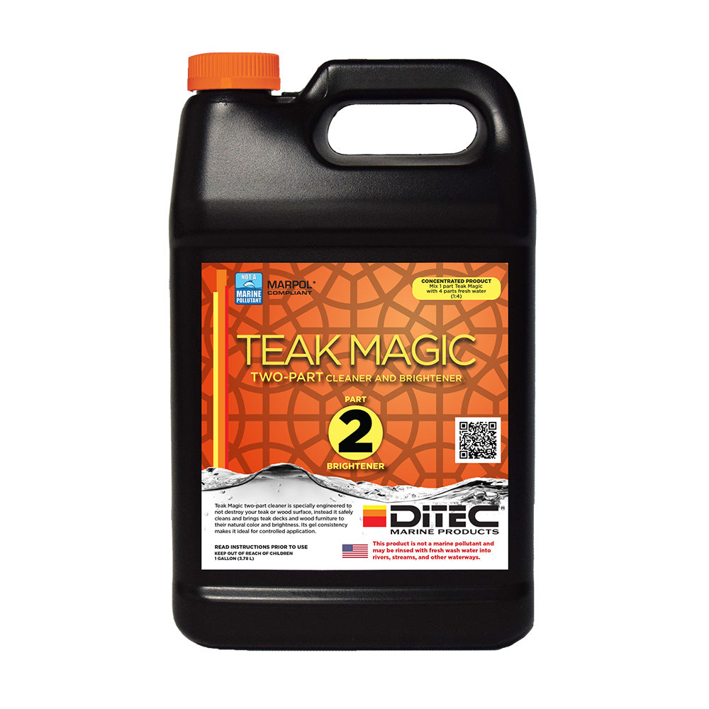 DiTEC Marine Products, DiTEC Teak Magic: Part 2 - Gallon