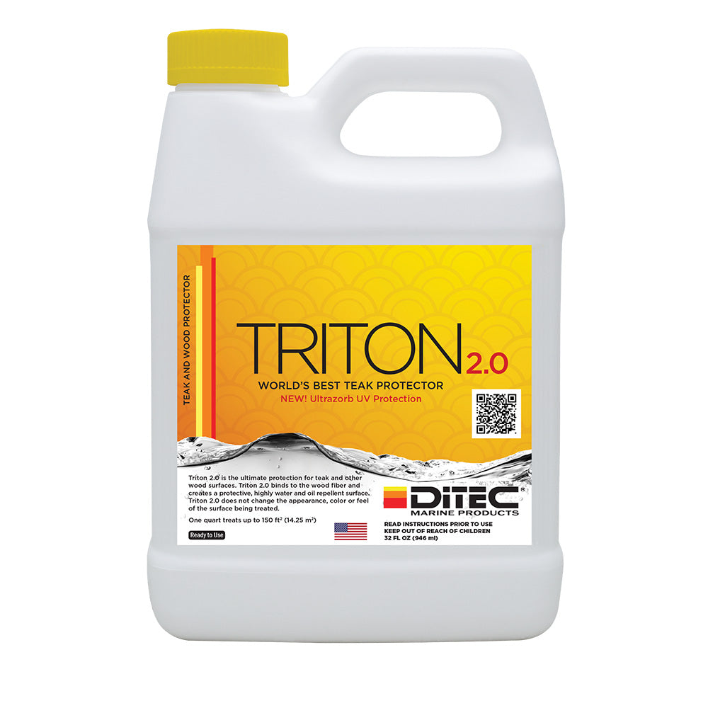 DiTEC Marine Products, DiTEC TRITON 2.0 Teak & Wood Protectant - 32oz
