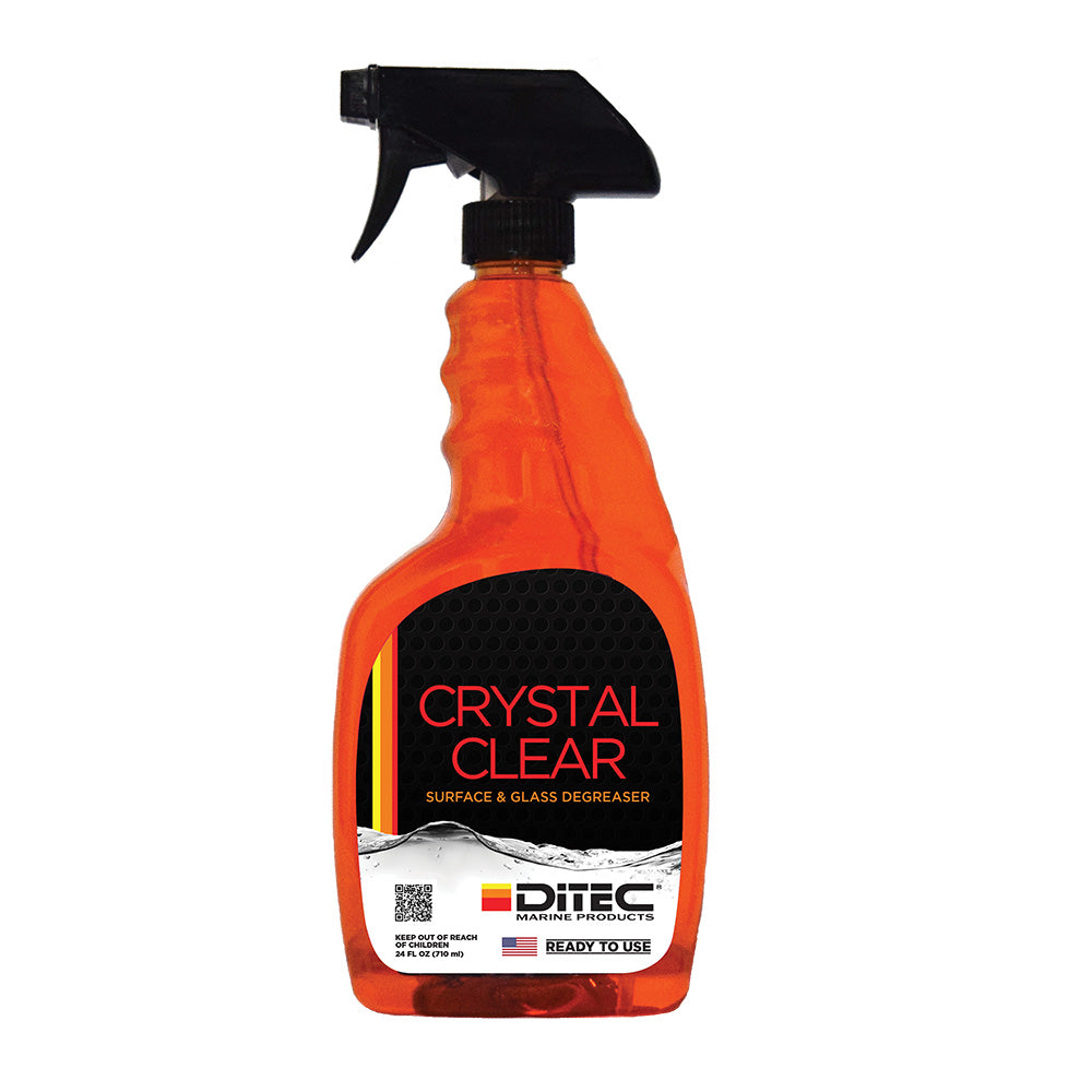 DiTEC Marine Products, DiTEC Crystal Clear - Spray Bottle - 24oz