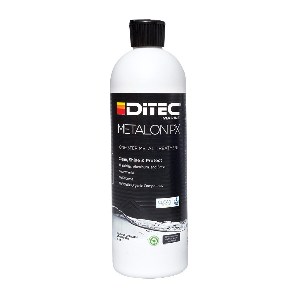DiTEC Marine Products, DiTEC METALON PX Multi Surface Metal Cleaner & Polish - 8oz