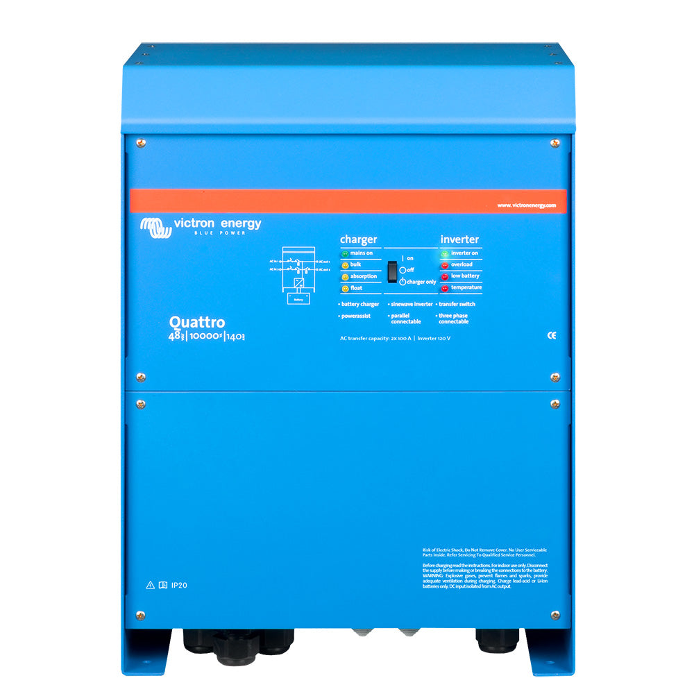 Victron Energy, Victron Quattro 48/10000 140-100/100 120V VE.Bus 50/60Hz