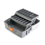 Plano Two-Tray Tackle Box - Light Grey/Dark Grey