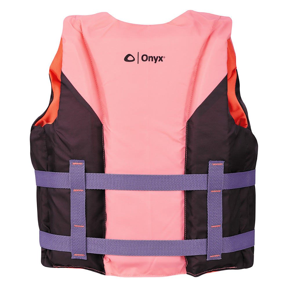 Onyx Outdoor, Onyx Shoal All Adventure Youth Life Jacket - Pink