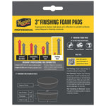 Meguiar's Professional 3" Finishing Foam Pads *3-Pack
