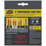 Meguiar's Professional 5" Compounding Foam Pads *2-Pack