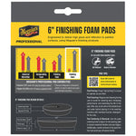 Meguiar's Professional 6" Foam Finishing Pads *2-Pack