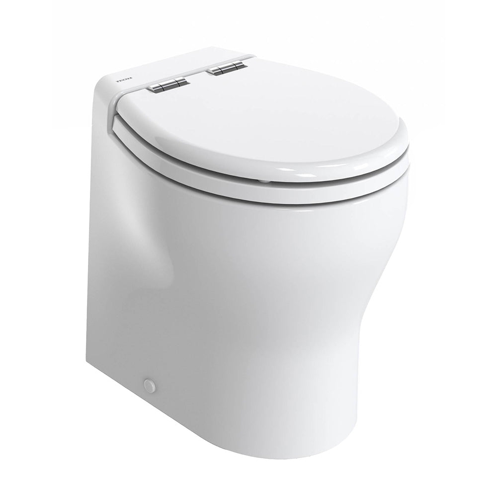 Thetford Marine, Thetford Silence 2G w/Wood Polyester Soft Close Seat & Standard Solenoid - High, White, 24V