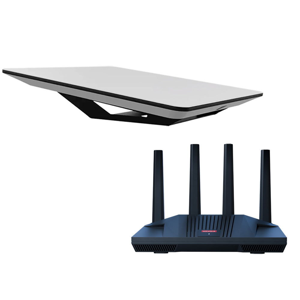 KVH Starlink Performance Gen 2 Kit w/CommBox Edge Core Communications Gateway & Wi-Fi Router - Activation & Service P