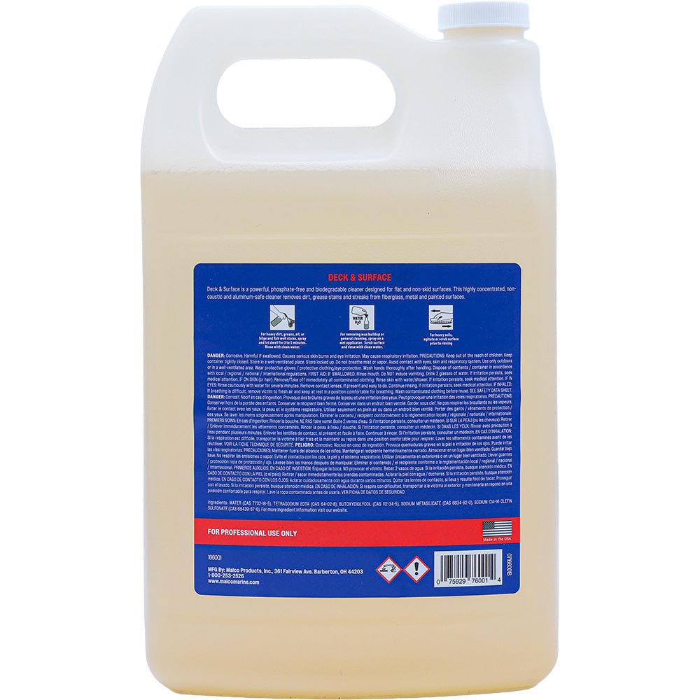 Malco Deck & Surface Spray All Purpose Cleaner - 1 Gallon