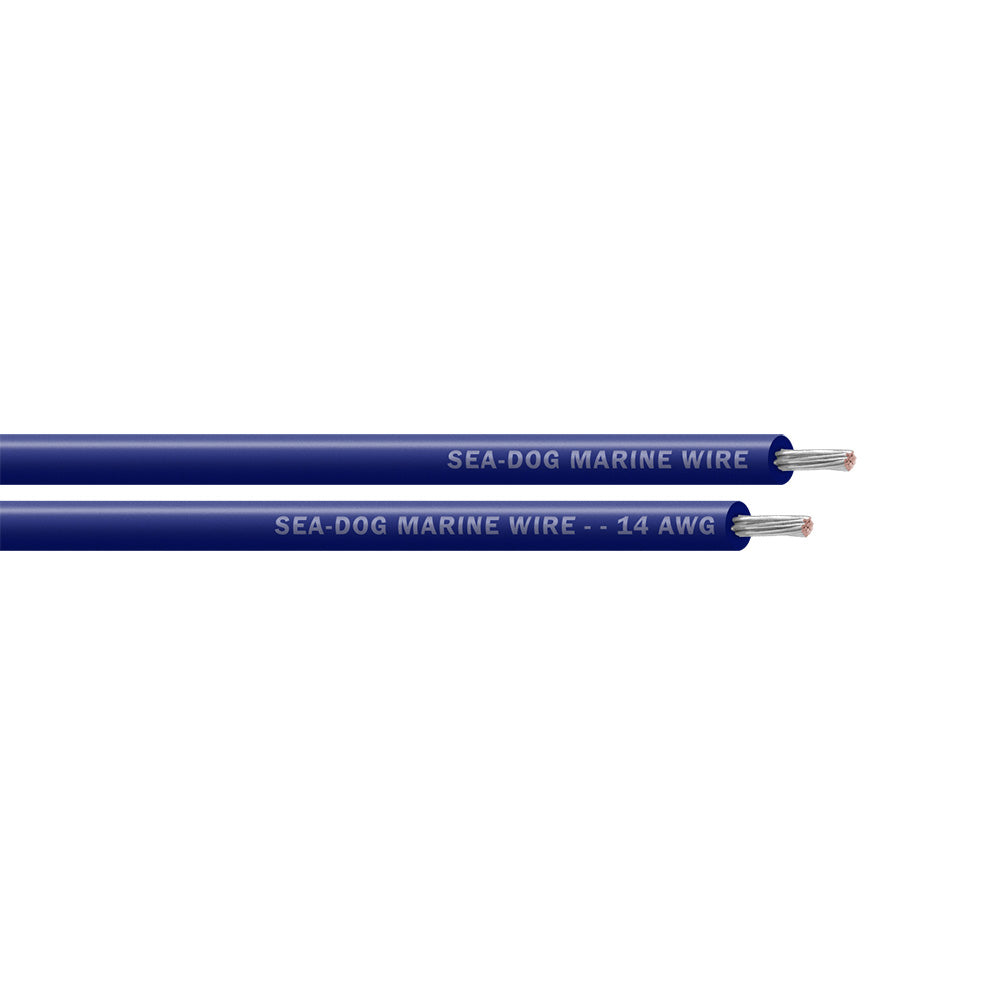 Sea-Dog 14 AWG Dark Blue Primary Wire - 100'