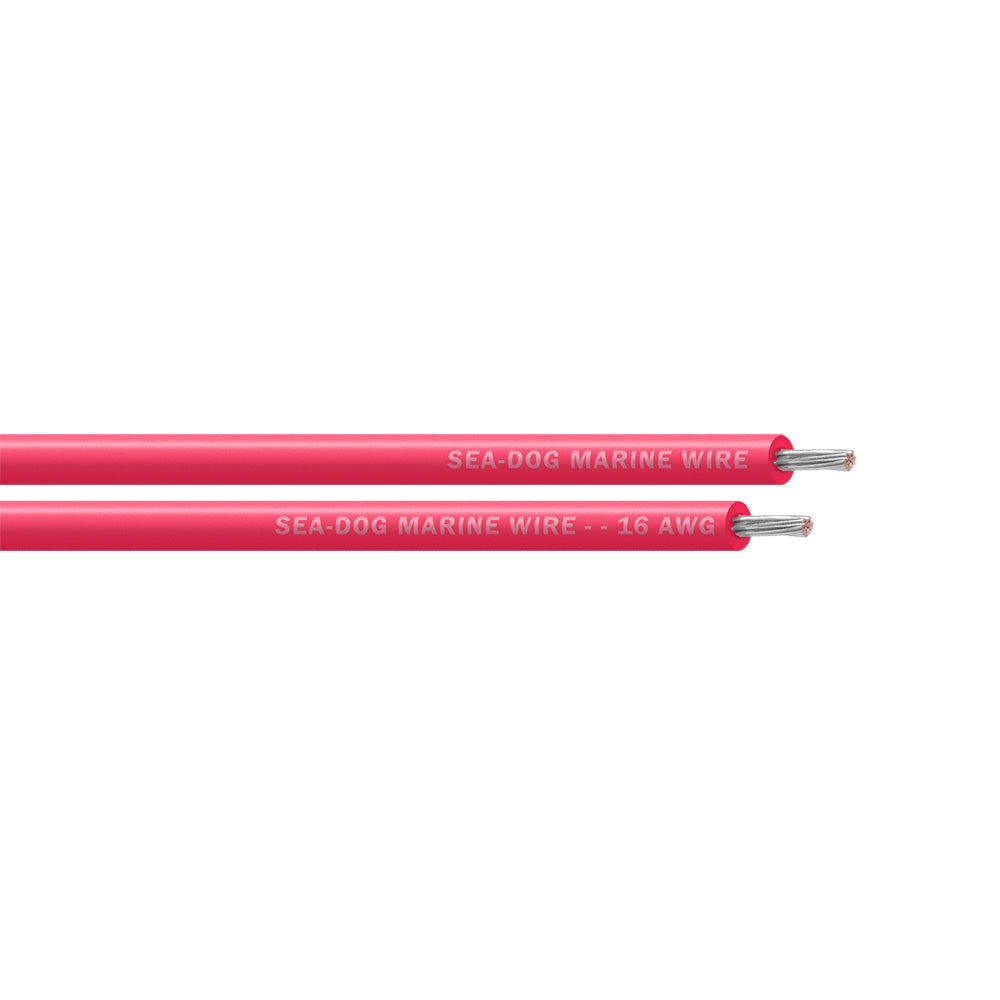 Sea-Dog 16 AWG Pink Primary Wire - 100'