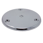 TACO Marine, TACO Round Pad 3-Hole Mill Finish - 4-1/2"